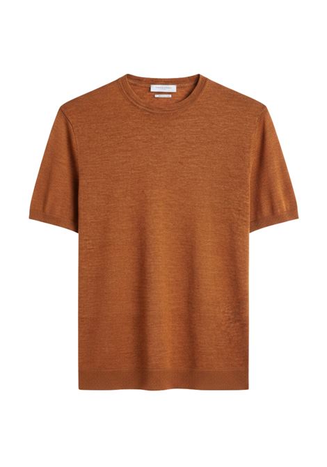 T-shirt Girocollo in Maglia di Lino Extrafine DANIELE FIESOLI | T-shirt | 04910035